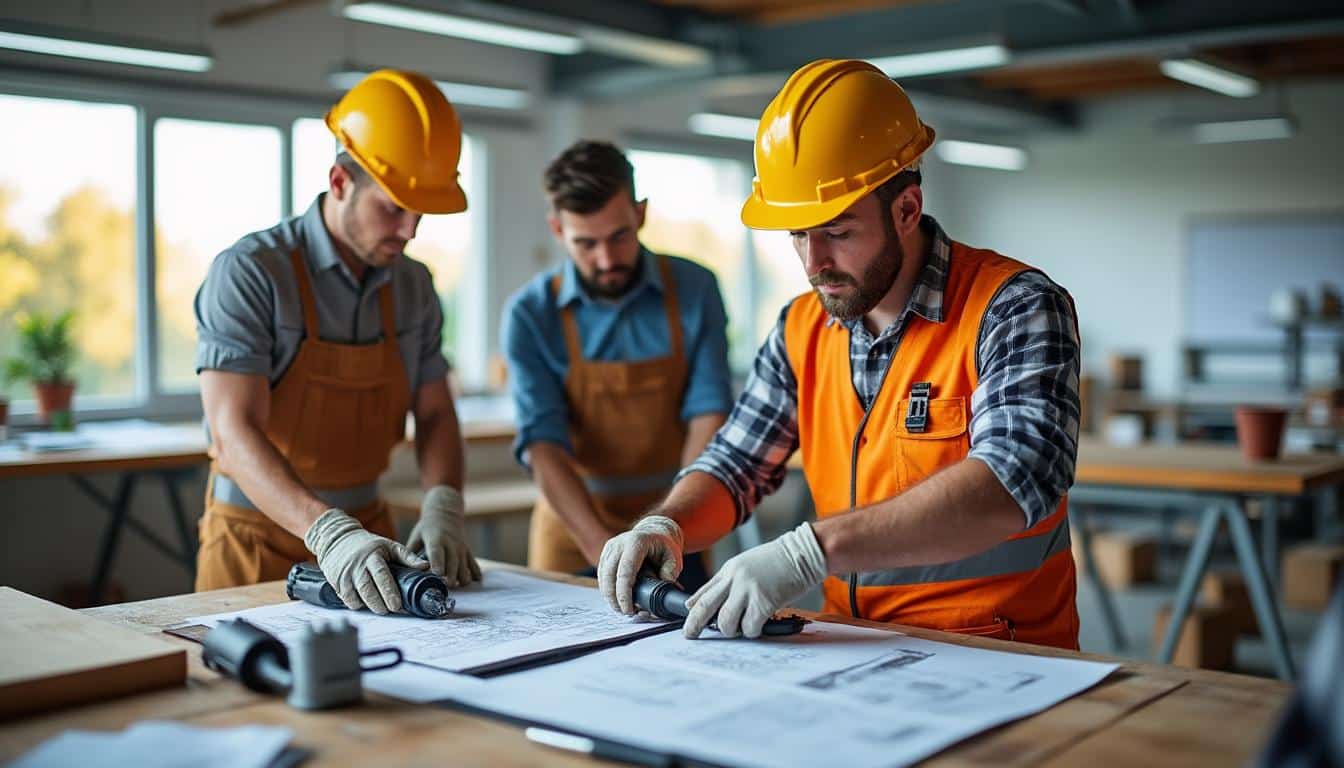 Illustration: Comment le centre de formation de Bourgoin forme les professionnels du bâtiment