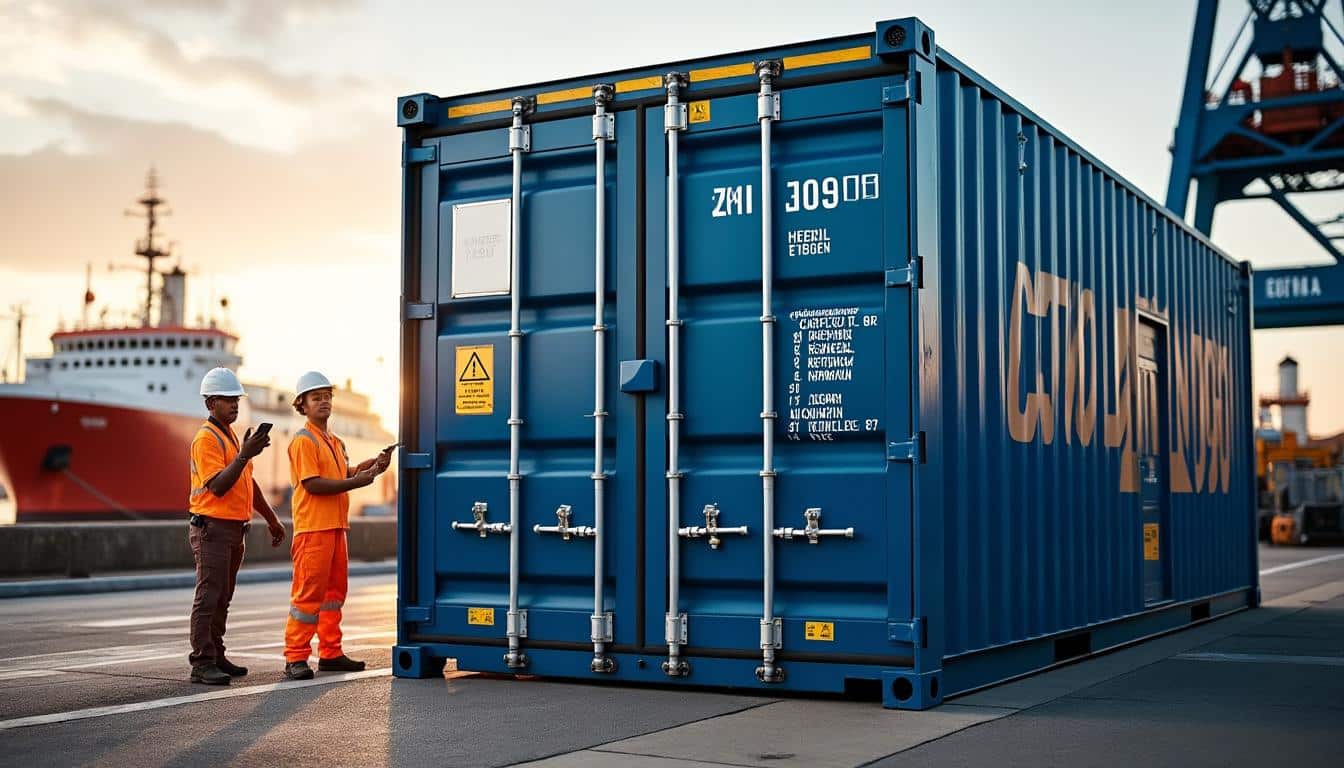 Illustration: Les dimensions précises du conteneur de 20 pieds : standards et variantes