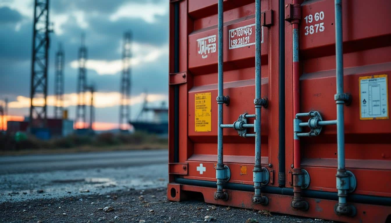 Conteneur 20 pieds poids : guide complet sur tare et charge utile