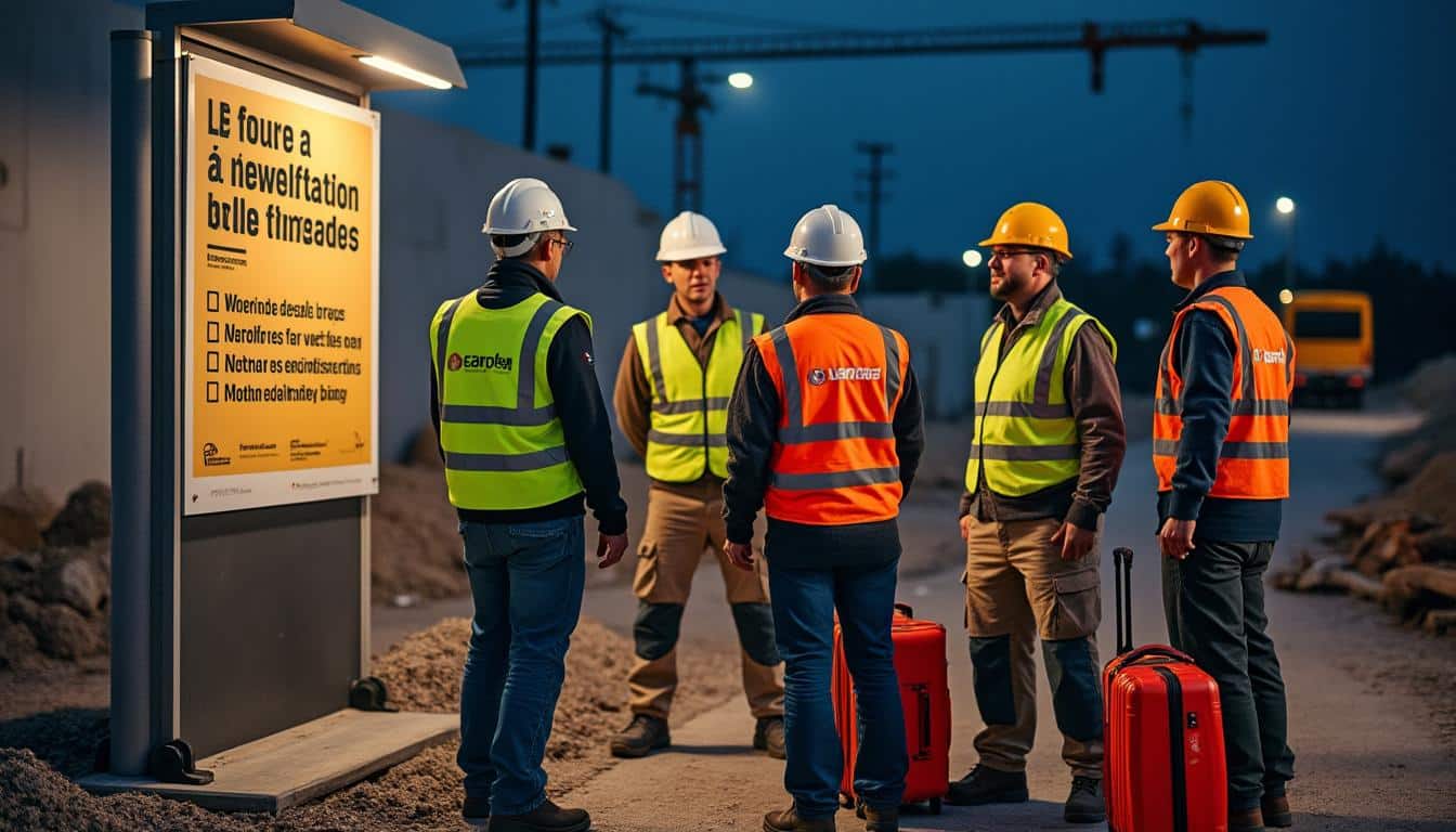 Illustration: Comprendre ce qu’implique un grand déplacement dans le secteur du BTP