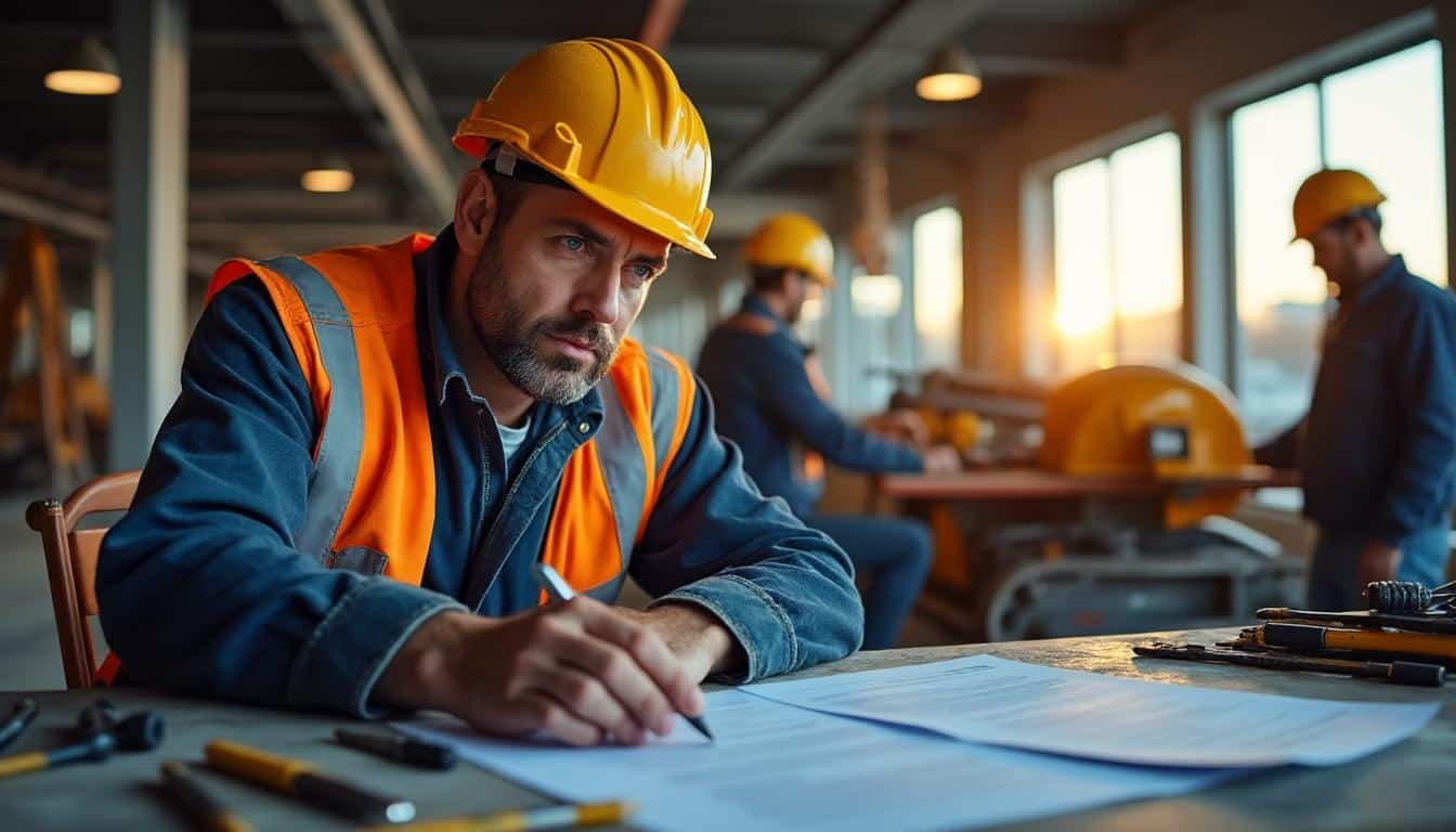 Illustration: Comprendre l’indemnité de fin de carrière dans le secteur du BTP