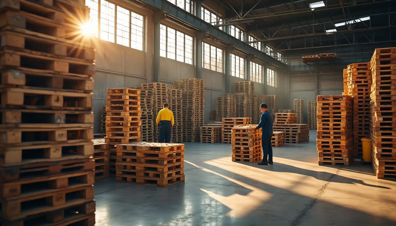 Illustration: Comprendre la capacité d’empilage des palettes et bacs gerbables