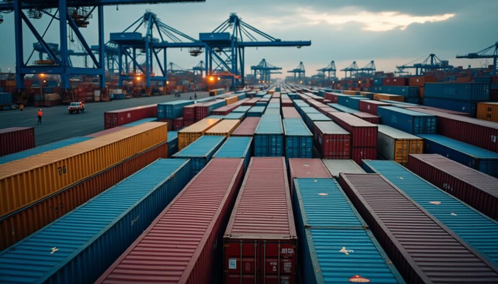 Porte conteneur le plus grand du monde : géants des mers et innovations