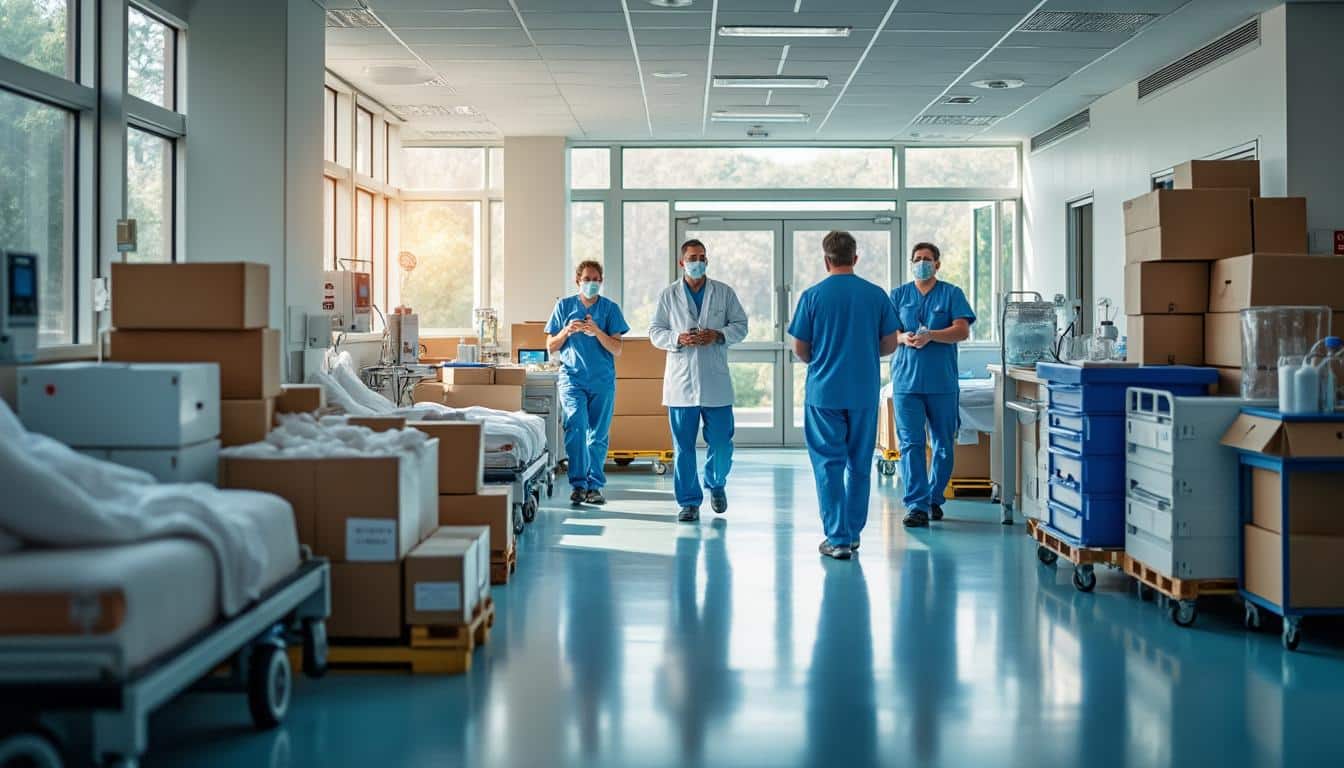 Illustration: Comprendre la logistique au cœur des établissements hospitaliers