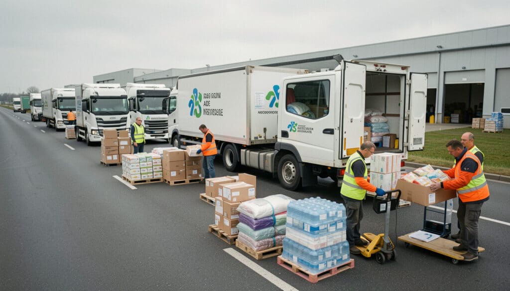 Comment fonctionnent les convois humanitaires