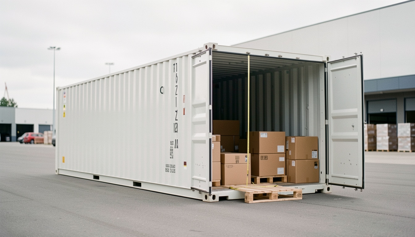 Dimensions d’un container 20 pieds et volume utile