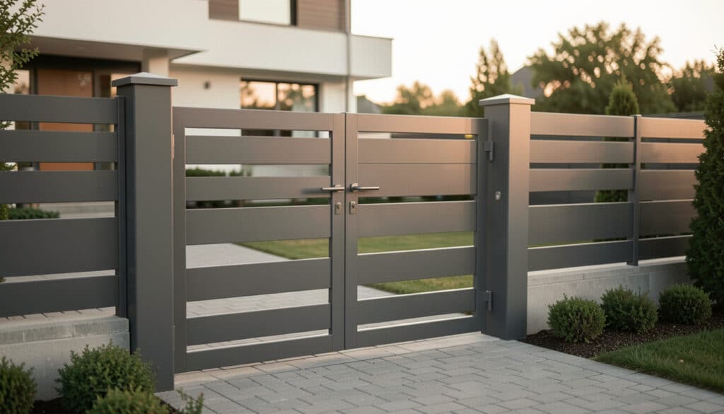 Choisir un portail en acier sur mesure sans se tromper