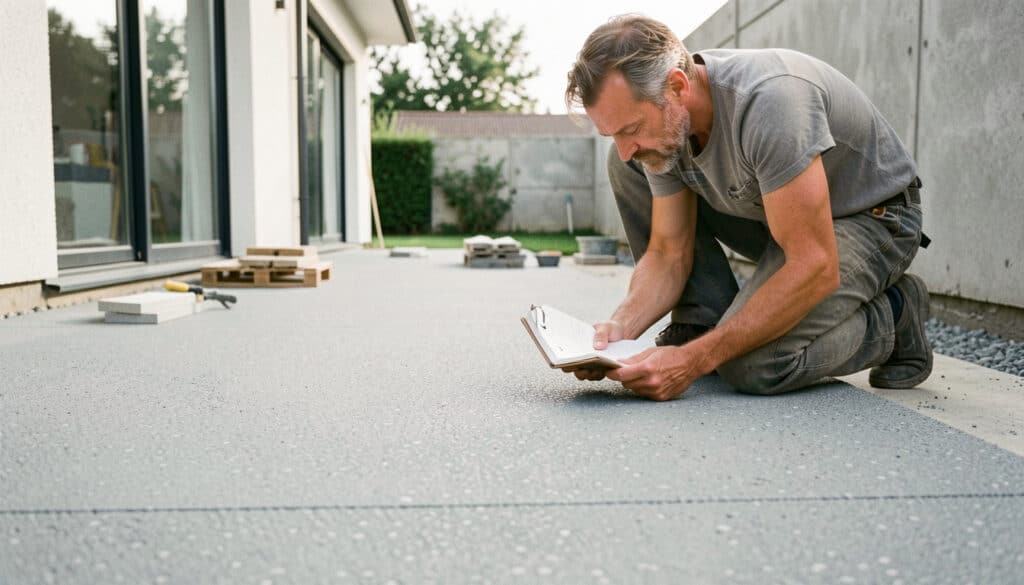 Prix du béton désactivé au m² et budget à prévoir