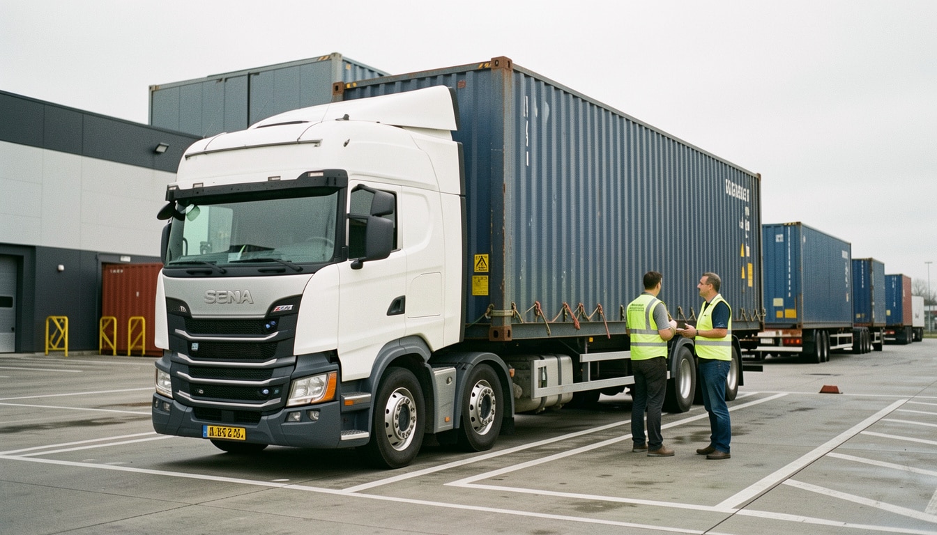 Transport de conteneur par camion : règles et solutions