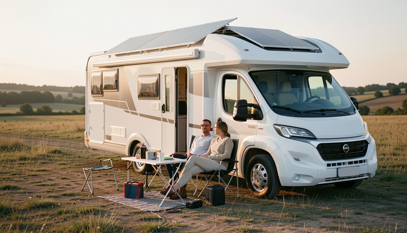 Kit de panneaux solaires pour camping-car autonome